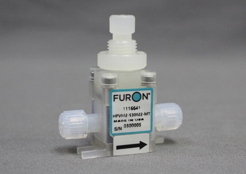 Furon HPVM Valve (Mini), Manual, Multi-turn, 2-Way, Diaphragm Valve, 1/ ...