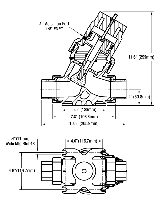 Furon HGVM Valve Pneumatic Drawings