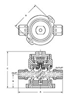 Furon UPRM Pneumatic Drawing