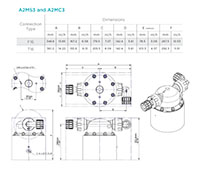 Furon A2 Dampener A2MS3 + A2MC3 Drawing