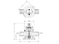 Furon® UPM Valve Manually Actuated, 2-Way-2