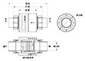 2 inch Check Valve Drawing