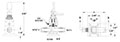 Manual CDV Valve Manual Toggle 2-Way Drawing