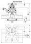 Furon J-Valve Manual 2-Way Drawing