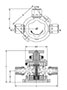 Furon UPM Manual 3-Way MT Drawing